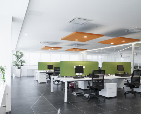 OPERETTA per scrivania QUARTETTO a soffitto con illuminazione personalizzati colorati-004