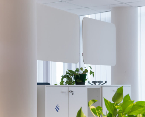 pannelli acustici fonoassorbenti a soffitto