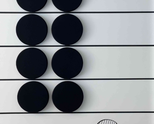 Pannelli melodia custom - parete - open space - LvB Italia.